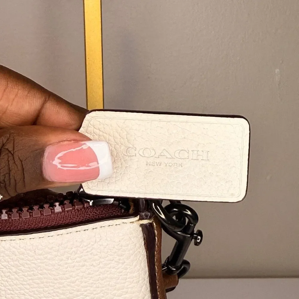Coach Multicolor Stripe Shoulder Bag